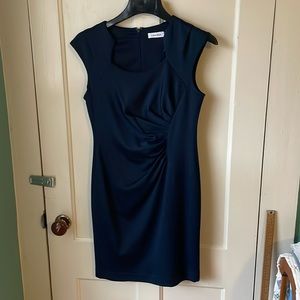 Calvin Kline navy blue dress, size 6